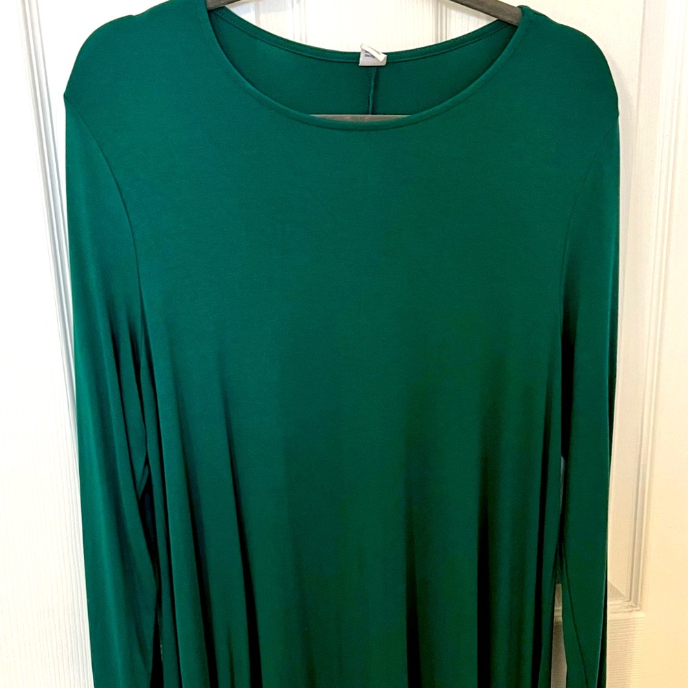 Old Navy Long Sleeve Swing Dress
